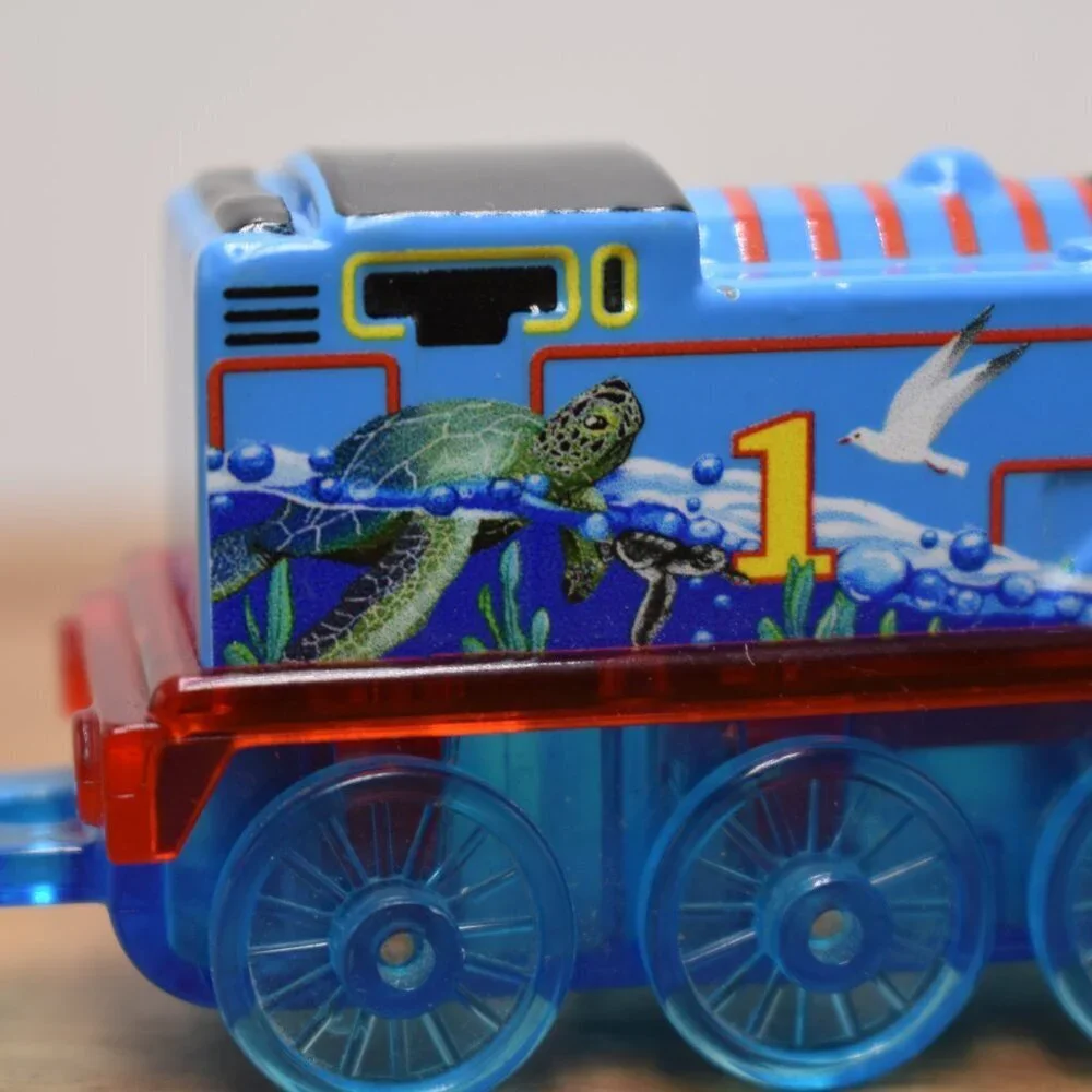 Thomas Sea Turtle Ocean Diecast Train Push Along Thomas & Friends Mattel 2016 - Picture 7 of 9
